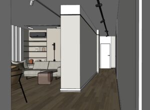 Mieszkanie dla rodziny. Skog Interior design Łódź Poland. Projektowanie wnętrz.